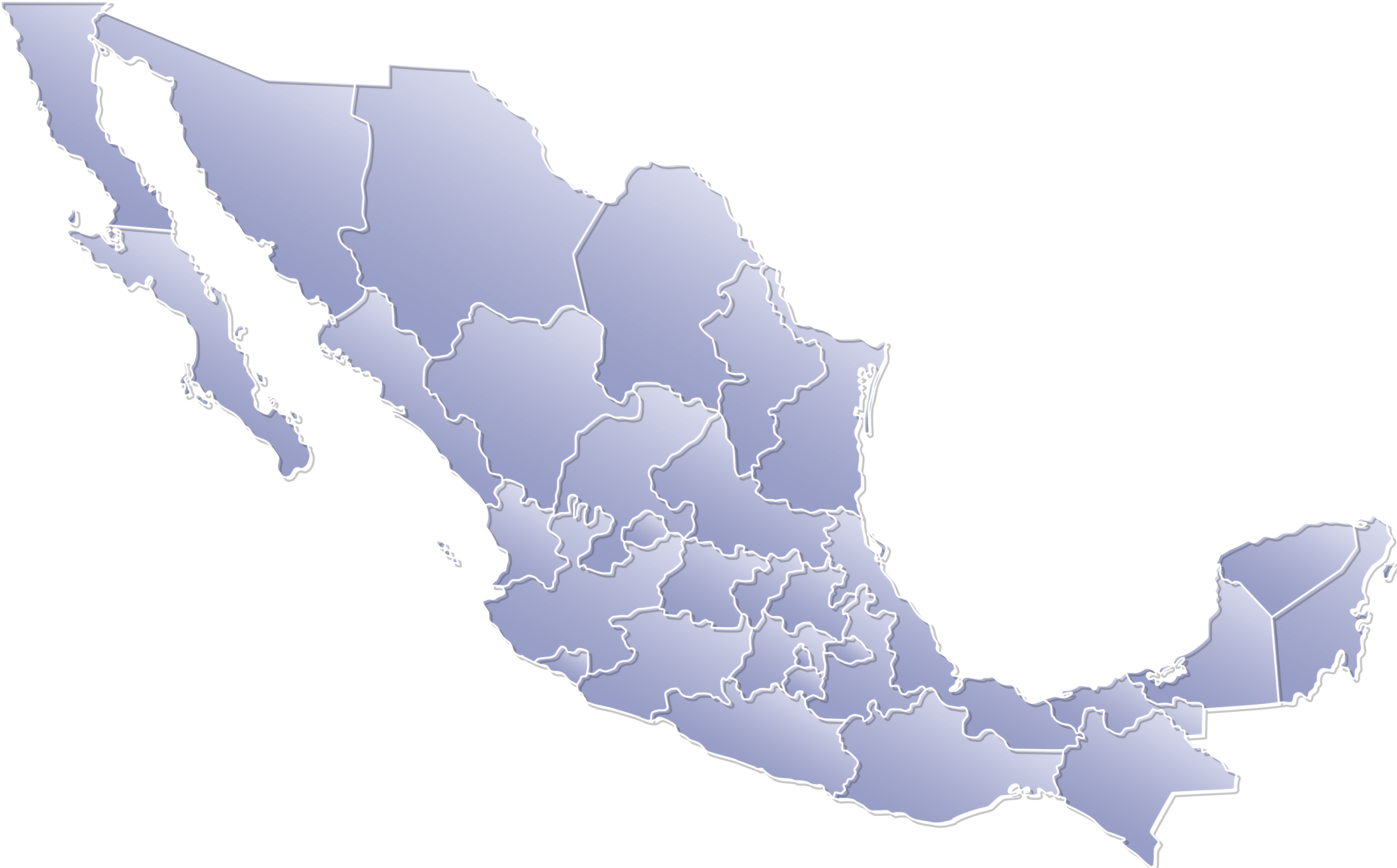Mapa México cobertura Jirafa